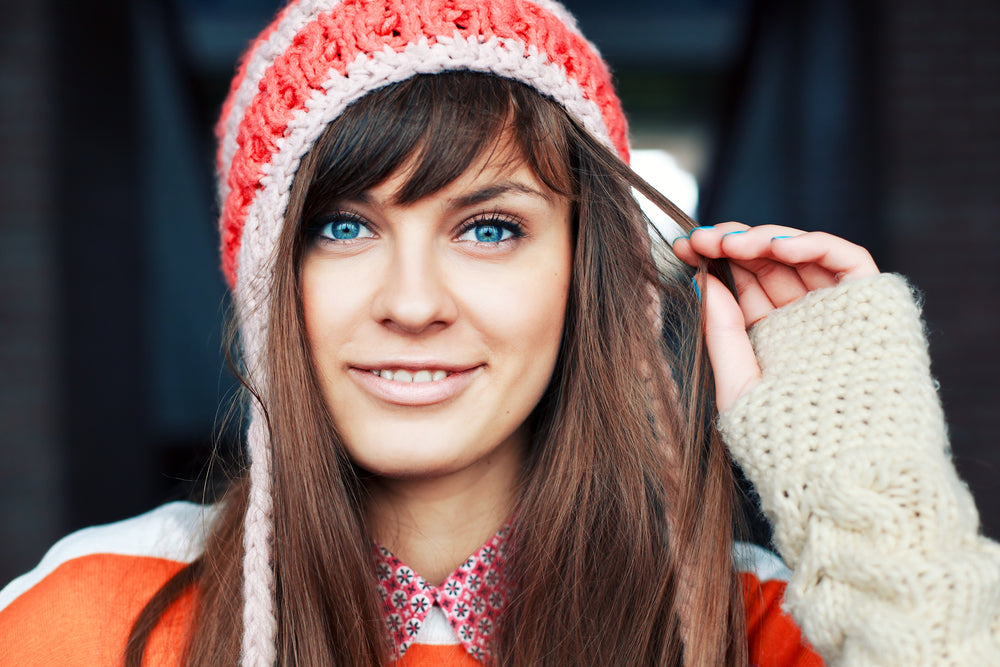 Combat the harsh effects of cold weather and central heating on your hair with these top ten tips.
