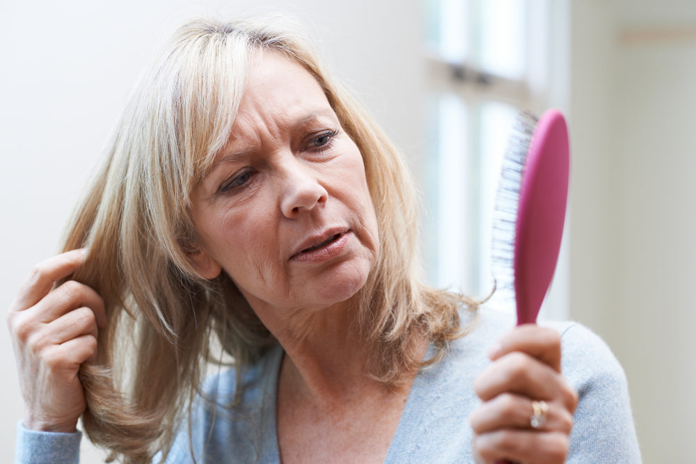 thinning hair menopause 