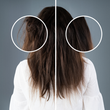 LUSTRE DROPS OIL OF ABYSSINIA SERUM: instant shine, tamed frizz, conditioned, moisturised hair.