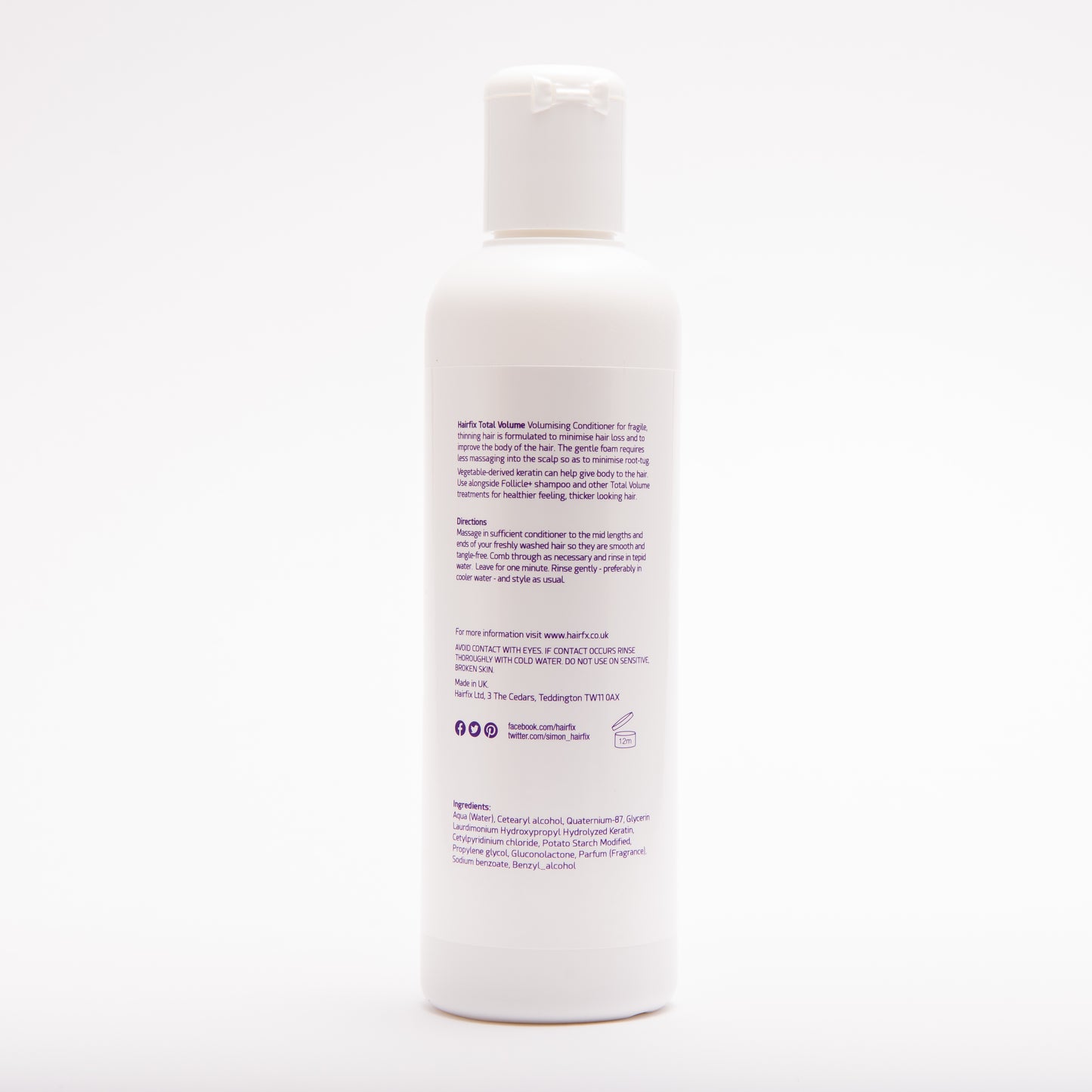 Hairfix Total Volume Thickening Conditioner with Kerestore™ - Hairfix