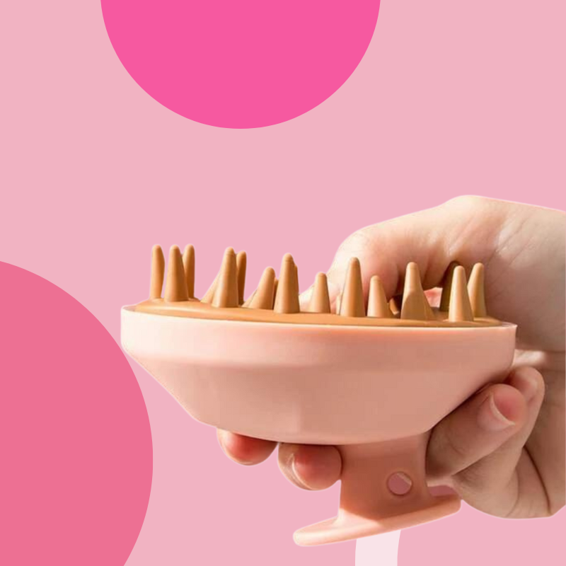 SCALP MASSAGER - supports hair growth, strength & thickness.